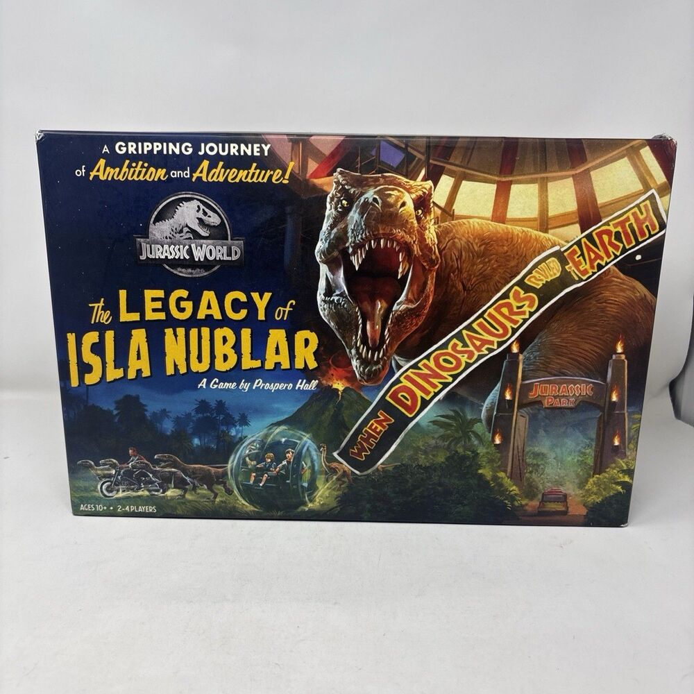 Funko Jurassic World The Legacy of Isla Nublar Board Game